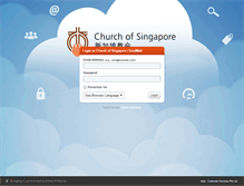 Tablet Screenshot of mail.cos.org.sg
